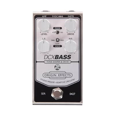 Reverb.com listing, price, conditions, and images for origin-effects-dcx-bass-tone-shaper-drive-pedal
