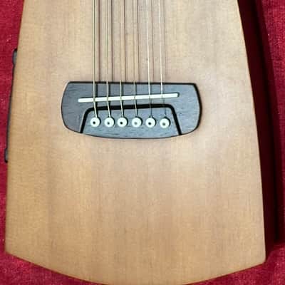 Ozark 3330E Electro-Acoustic Travel Guitar - Natural image 1
