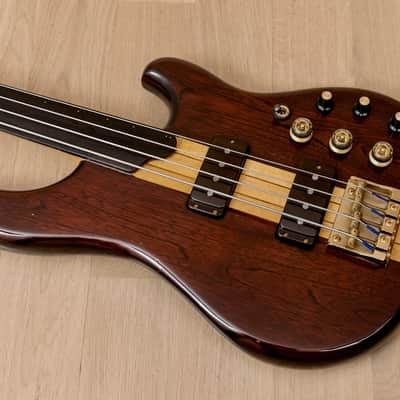 1981 Ibanez Musician MC-924H Vintage Hybrid Fretted & Fretless Bass, AJ10 Alphonso Johnson Signature image 9