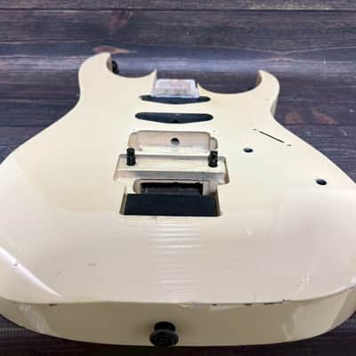 1990 Ibanez RG560 Body White SSH w/Plate Made in Japan image 7