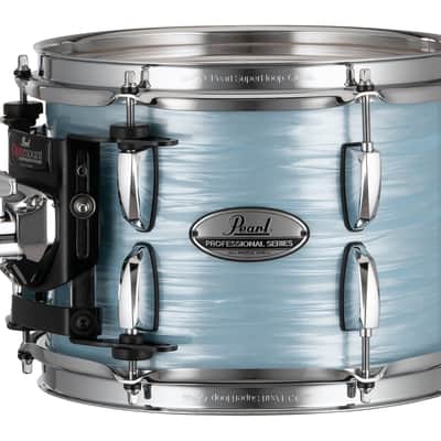 Pearl PMX Professional Series Maple 8x7" Ice Blue Oyster #414 Rack Tom Tom Drum | Optimount | NEW | Authorized Dealer image 1