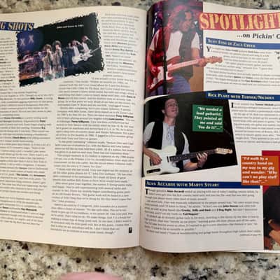 Fender Frontline Magazine Adrian Belen 1994 stratocaster telecaster acoustic Jeff beck D'Aquisto Dick Dale Clarence White buddy guy Fred Stuart image 18
