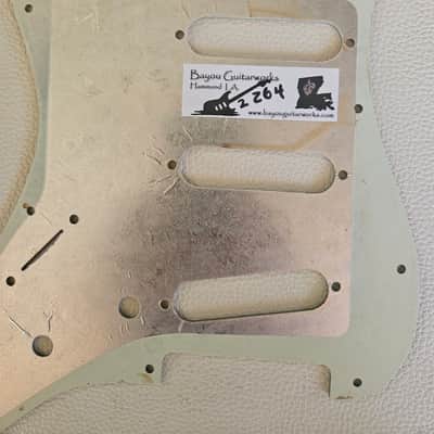 Fender Stratocaster Aged Relic 3 ply Pickguard Mint Green, 62 59-62 image 7