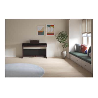 Yamaha Arius Series 88-Key Weighted Digital Home Piano with Bench (Rosewood) image 3