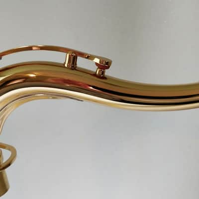 Yamaha's Retro Gold Lacquer Tenor Saxophone Neck image 2