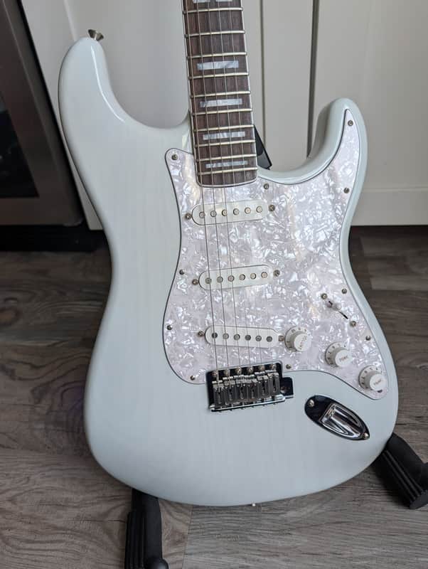 Fender Kenny Wayne Shepherd Signature Stratocaster 2020 - Present - Transparent Faded Sonic Blue