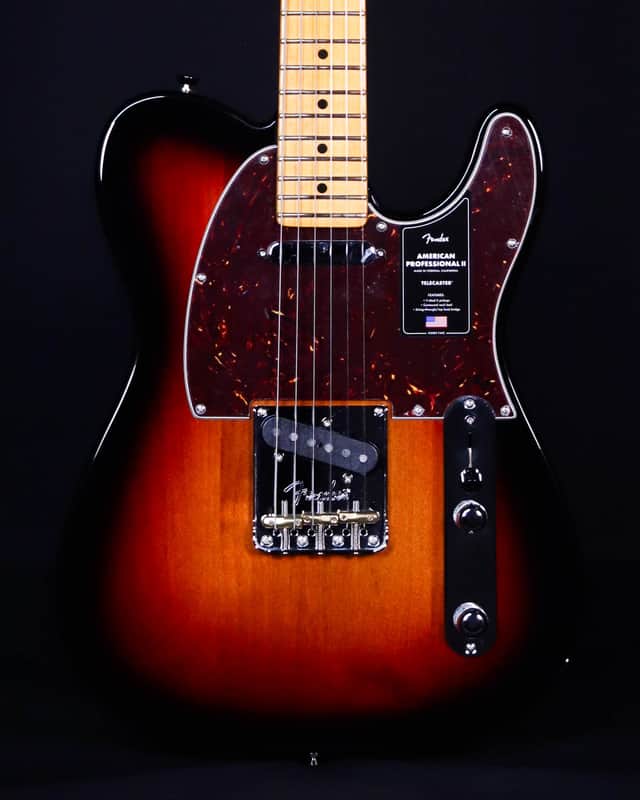 Fender American Professional II Telecaster, Maple FB, 3-Color Sunburst image 1