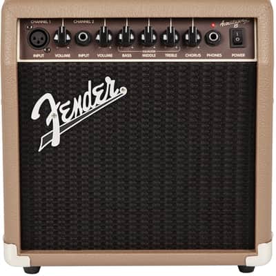 Fender Acoustasonic 15 Acoustic Guitar Amplifier w/ Instrument Cable image 2