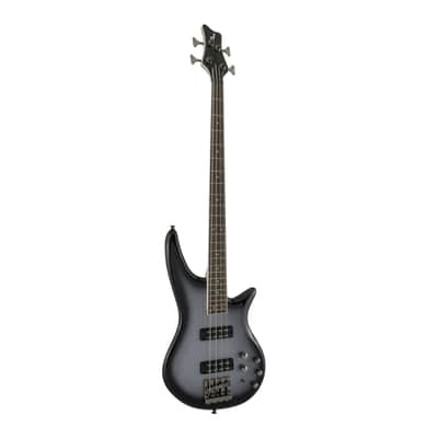 Jackson JS Series Spectra Bass JS3 4-String Electric Bass Guitar with Laurel Fingerboard (Right-handed, Silverburst) image 4