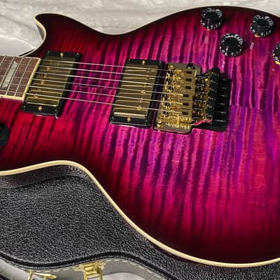 NEW! Gibson Custom Les Paul Axcess Standard Figured Top Floyd Rose Electric Guitar - Greatest Hits II - Authorized Dealer - Tri-Berry Burst - WOW! 8.45lbs - G07676 image 10
