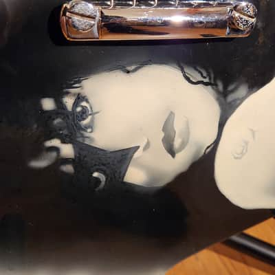 Ibanez IC300 Iceman Custom Paul Stanley Custom Air Brush Graphic w/ SD Bridge Pickup image 10