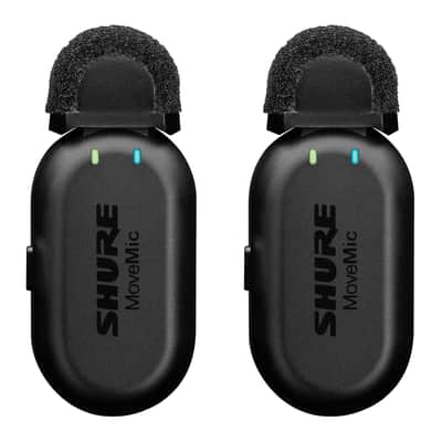 Shure MoveMic Two Dual-Channel Wireless Lavalier Microphones image 3