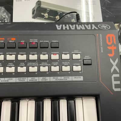 Yamaha MX49 Synthesizer 2016 - Present - Black image 4