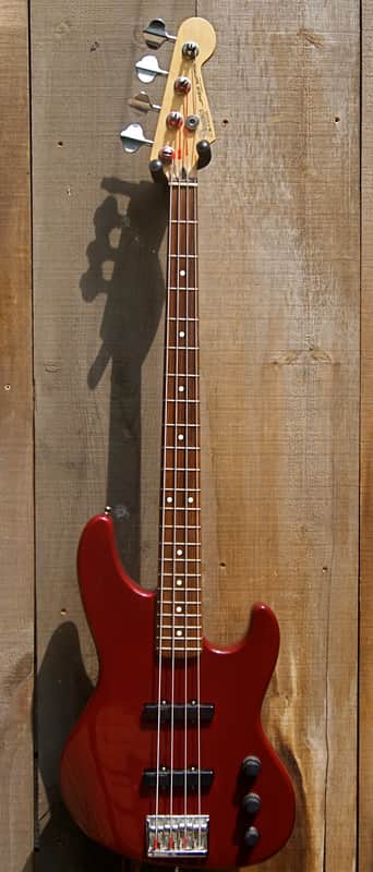 Fender Jazz Bass Plus 1990 Red image 1