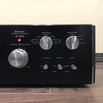 Vintage Sansui AU 6600 Stereo Amplifier image 8