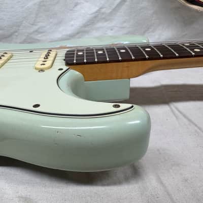Fender USA Custom Shop Limited Edition WW10-'59 Wildwood 10-59 Stratocaster Relic Guitar with Case 2008 - Faded Sonic Blue / Brazilian Rosewood fingerboard image 16