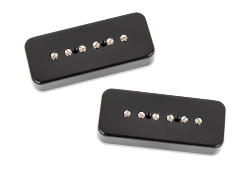 Seymour Duncan Set, P90 Silencer Soapbar Hot Blk image 1