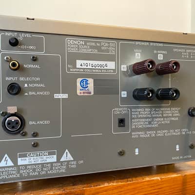 Denon POA-S10 Mono Block Power Amplifiers. Extremely Rare Audiophile Grade Amps. image 12