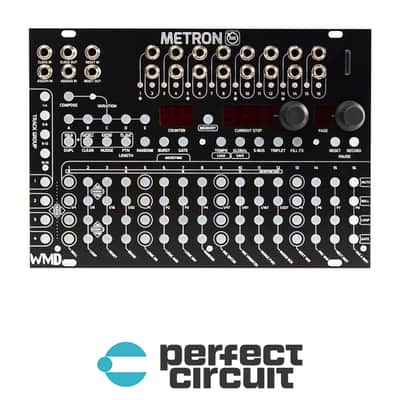 WMD Metron Trigger/Gate Rhythm Sequencer (Black) image 1