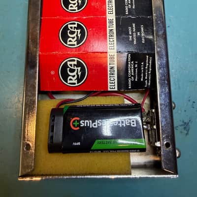 Mosrite Fuzzrite 1960s - Silver vintage electric guitar pedal fuzz image 21