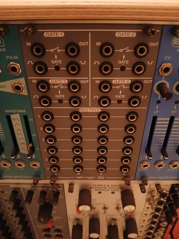 Behringer 173 Quad Gate/Multiples Eurorack Synthesizer Module 2020 - Present - Gray image 1