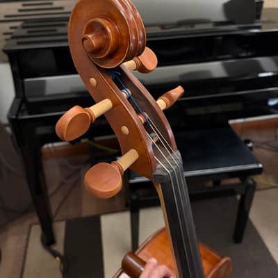 Michele Harsan Violoncello di liuteria Michele Harsan 2018 - Marrone Ambrato image 15