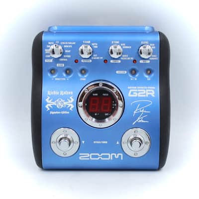 Zoom G2R Richie Kotzen Signature Guitar Multi Effects Pedal With Original Box Power Supply 000319 image 3