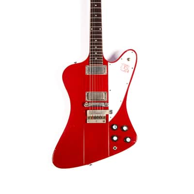 1964 Gibson Firebird Cardinal Red Owned by Brian Setzer image 2
