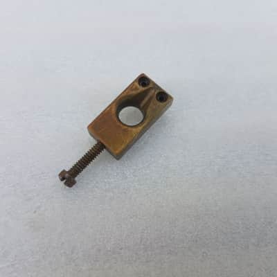 1981 Charvel San Dimas Prepro Brass Tremolo Saddle USA image 4
