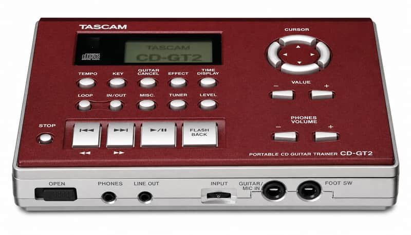 TASCAM CD-GT2 Portable CD Guitar Trainer image 1
