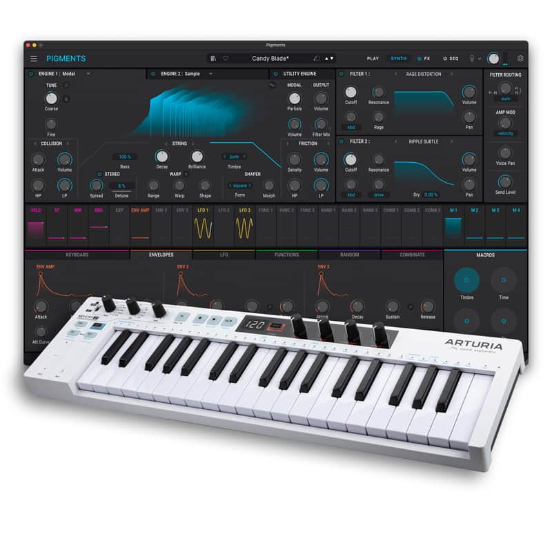 Arturia Keystep 37 Controller with Pigments 7 Software image 1