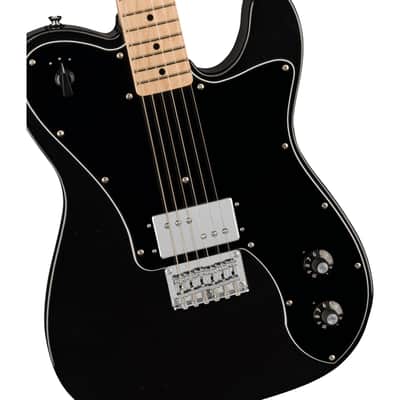 Squier Paranormal Esquire Deluxe (Metallic Black) - Electric Guitar image 3
