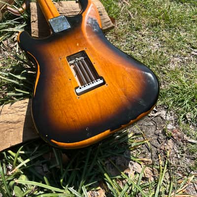 Vintage 1st Year 1982 Fender Fullerton 1957 Stratocaster Guitar Reissue image 14