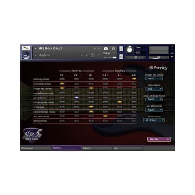 Prominy SR5 Rock Bass 2 Bass Guitar Virtual Instrument Kontakt (Activation Card) image 7