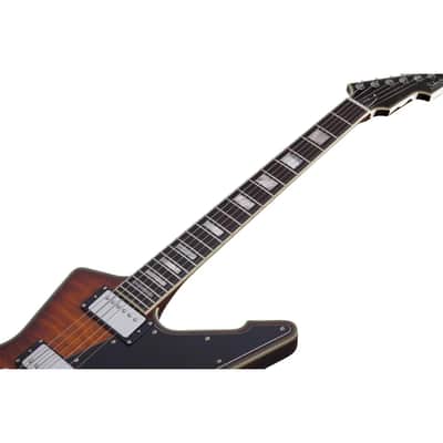 Schecter E-1 Custom Special Edition Guitar - Vintage Sunburst image 7