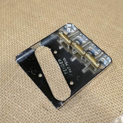 Bridge Chrome, Genuine 2013 USA Fender Telecaster - Same Day Shipping #DN05 image 2