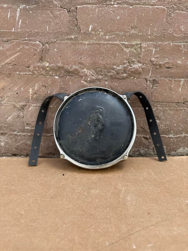 Quiet Tone Joe Cusatis Model Bass Drum Mute Vintage Strap-On Practice Mute image 1