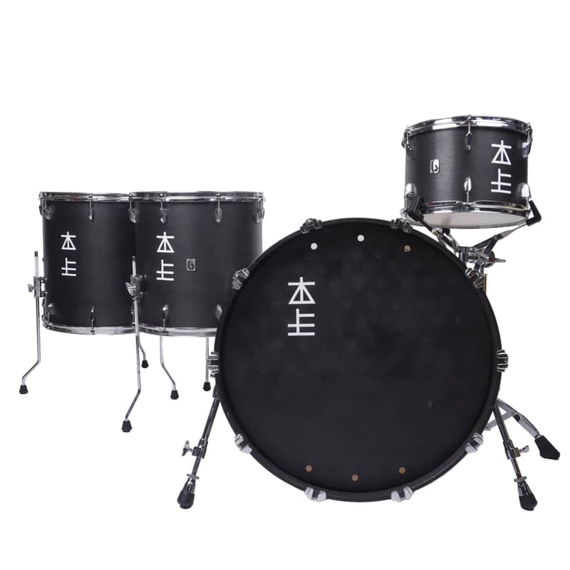 BRITISH DRUM CO. LEGEND SERIES "KASABIAN" 4-PIECE DRUM KIT 24/13/16/18