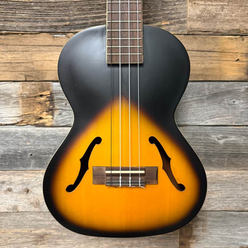 Kala KA-JTE Archtop Series Acoustic/Electric Tenor Ukulele with Pickup 2010s - 2-Tone Satin Sunburst image 1