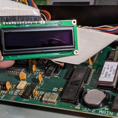 OLED Display Upgrade Kit for Roland Alpha Juno from Synthesizer.repair image 6