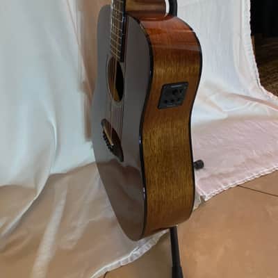 Sawtooth Mahogany Series Left-Handed 12-String Solid Mahogany Top Acoustic-Electric Dreadnought Guitar image 13