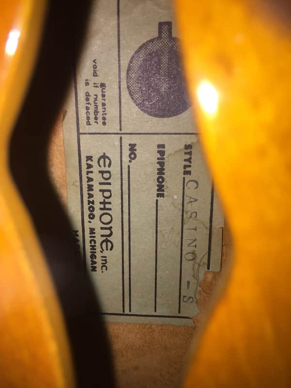 Epiphone Casino Matsumoku 1975 - 1989 image 6