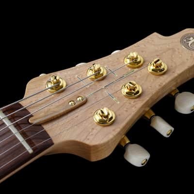 Jersey Girl Homemade Guitars Tapa-Verblet - 2025 - Holographic Blue - 25+ Year Old Carved-Maple Top. NEW, (Authorized Dealer) image 24