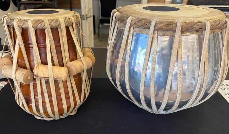 Tribal Bongos with carrying case image 1