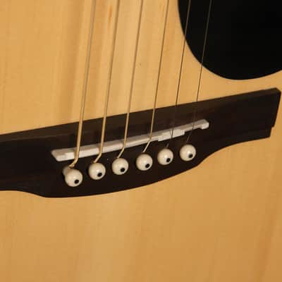 Jasmine JO-36CE Cutaway Orchestra Acoustic Electric Guitar Natural image 9