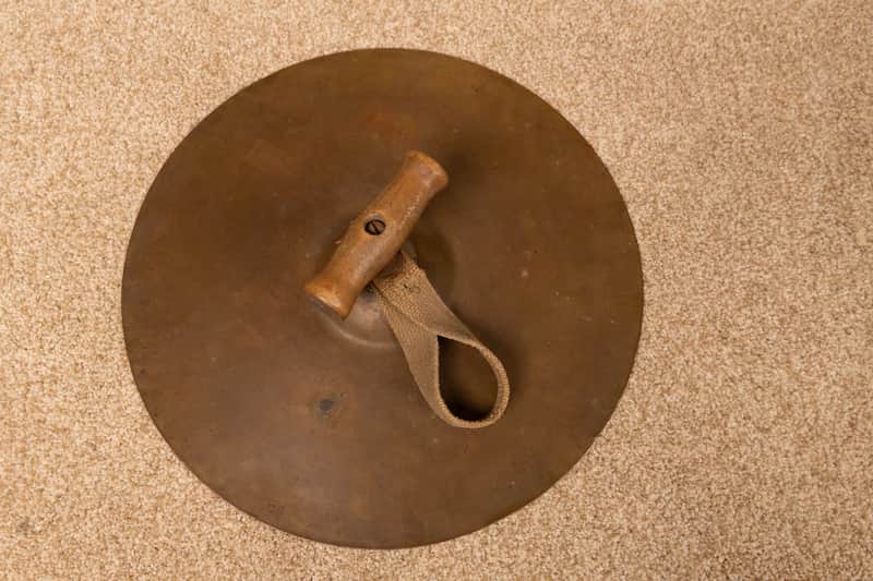 1920s 1930s Ludwig 13" Hand Cymbal image 1