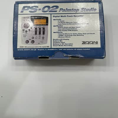 Zoom PS-02 Palmtop Studio Digital Multi Track Recorder Processor + Box & PSU image 1