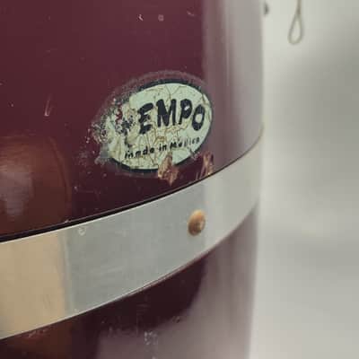 Latin Percussion Tempo 1970s - Buccaneer Red image 4