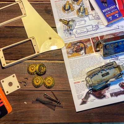 General Vintage Tone Les Paul Holy grail make over Package True vintage GVT LTD limited ! 1959 195 image 10