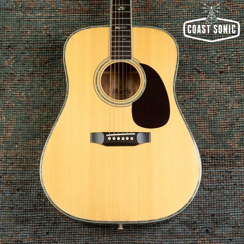 1970's Morris W-45 Dreadnought Acoustic Made in Japan image 1